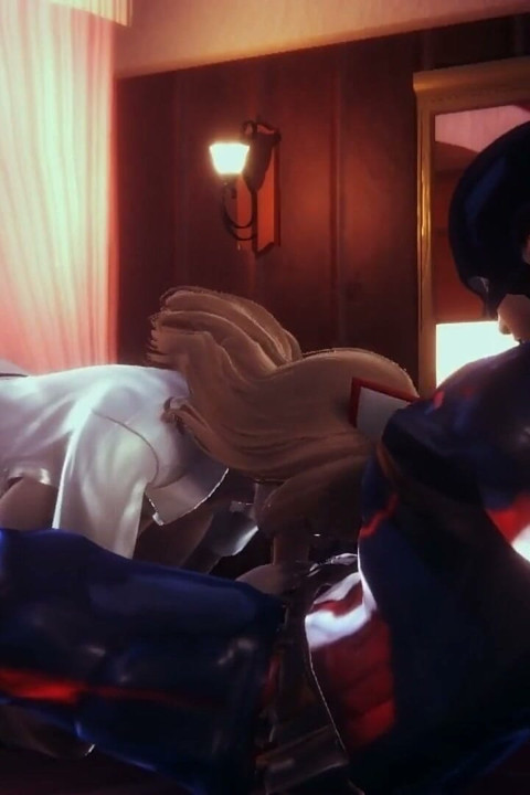 Captain America and the Nurse - Hentai 3D 06