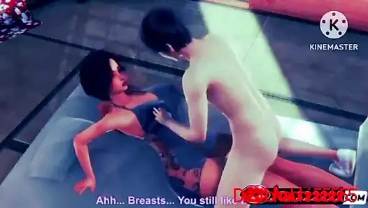 Gadis India desi dan penatuanya di kamar