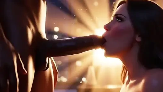 Yapay zekalı kalın latin orta yaşlı seksi kadın sert sikiliyor ve dölleniyor