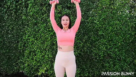 Тренировка с PassionBunny - День 4 - Плечи