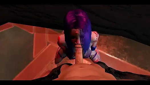 Bleached Demoness Raven in Hell - Halloween POV Special