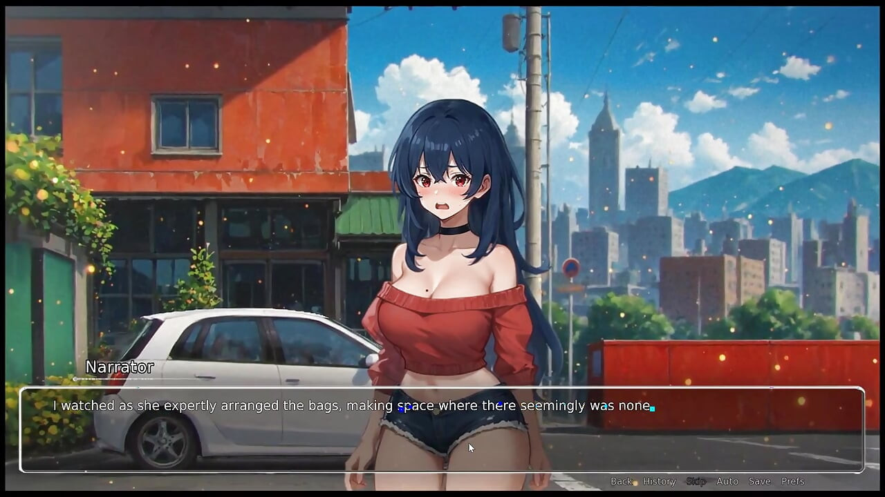 Bluring the walls ROMANCE Hentai Game Ep.1 My GF expose her PERFECT ASS in the STREET !