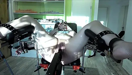 Slave Used on Gynogological Chair