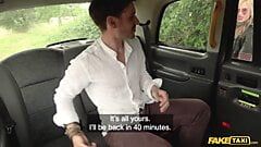 Fake Taxi Horny couple hire the taxi for sex