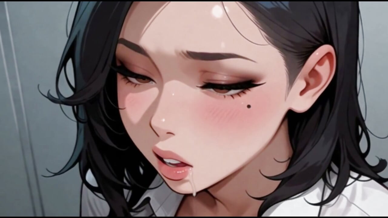 Anime Creampie στο ασανσέρ – Η υπάλληλος γραφείου γαμιέται αφού βλέπει πορνό