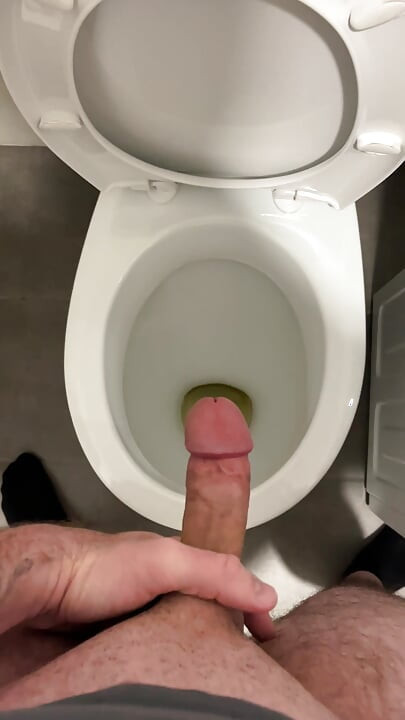 Piss masturbation and cumshot
