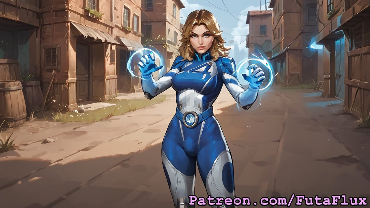 Futanari Nevidljiva Žena - Dr. Sue Storm