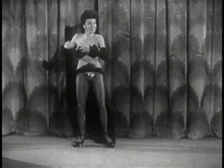 Sensational Sandra Storm in Action - Vintage Burlesque