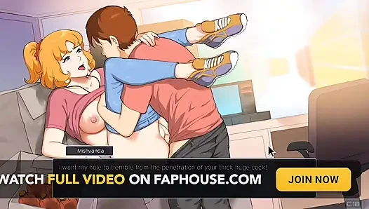 Бойфренд и подруга занимаются по-быстрячке