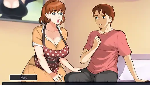 Brother’s Wife Gave Me a Hot Handjob in the Bedroom