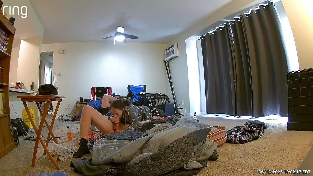 Horny wife needs shower sex while she has her period