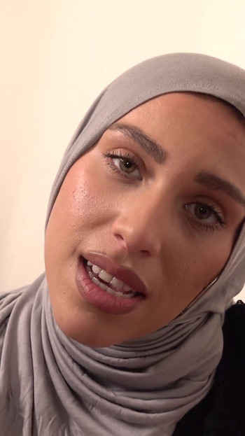 Captivating moment from "Shameless Big Ass Muslim Hijaabi Slut wanted to get Fucked by BhaiJaan"
