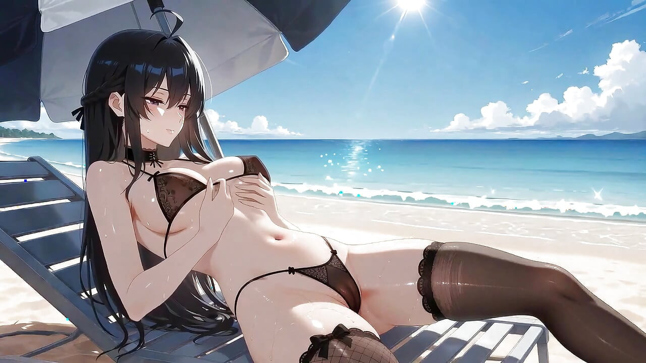 AI Готическа красота край морето.