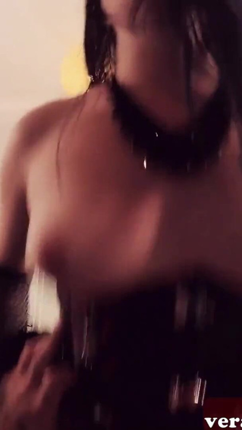 German goth slut in a leather dress and fishnet stockings meets guy for a fuck date | Clip 3