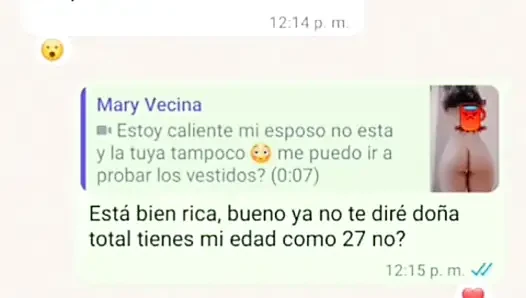 Mrs. Mary Got Very Horny and She Sent Me Photos and I Fucked Her