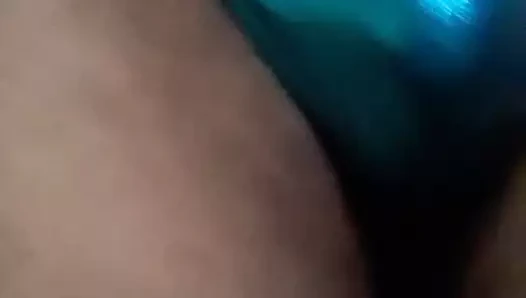 Hint metalik mavi külot
