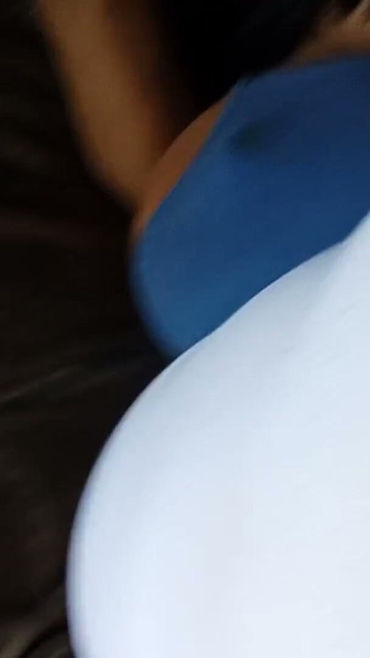 Bouncin' Those Floppy Funbags of Hers!!! Sexy Latina-Columbiana Looking Doll, in tight-white Leggins! | Clip 1