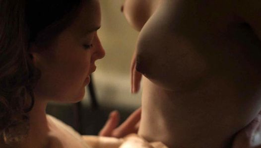 Anna Paquin - cena de sexo lesbo nua em scandalplanet.com