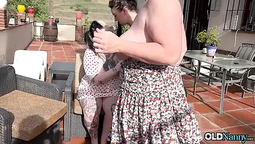 Three Mature Ladies Ended up Licking Their Pleasure Holes and Masturbati...