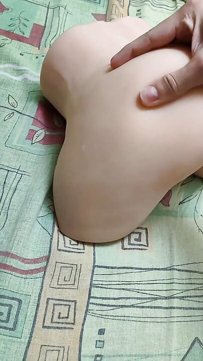 I fuck my new toy sex doll in all positions