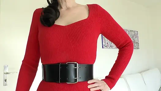 Широкие тугие ремни, часть 77, леди Виктория Валенте