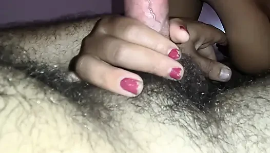 Bester arabischer blowjob aller zeiten, echtes amateur-selbstgedrehtes paar, arabisches ebenholz