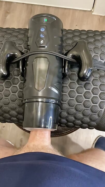 Big Stroker Toy Makes Me Cum Four Times! POV Demo