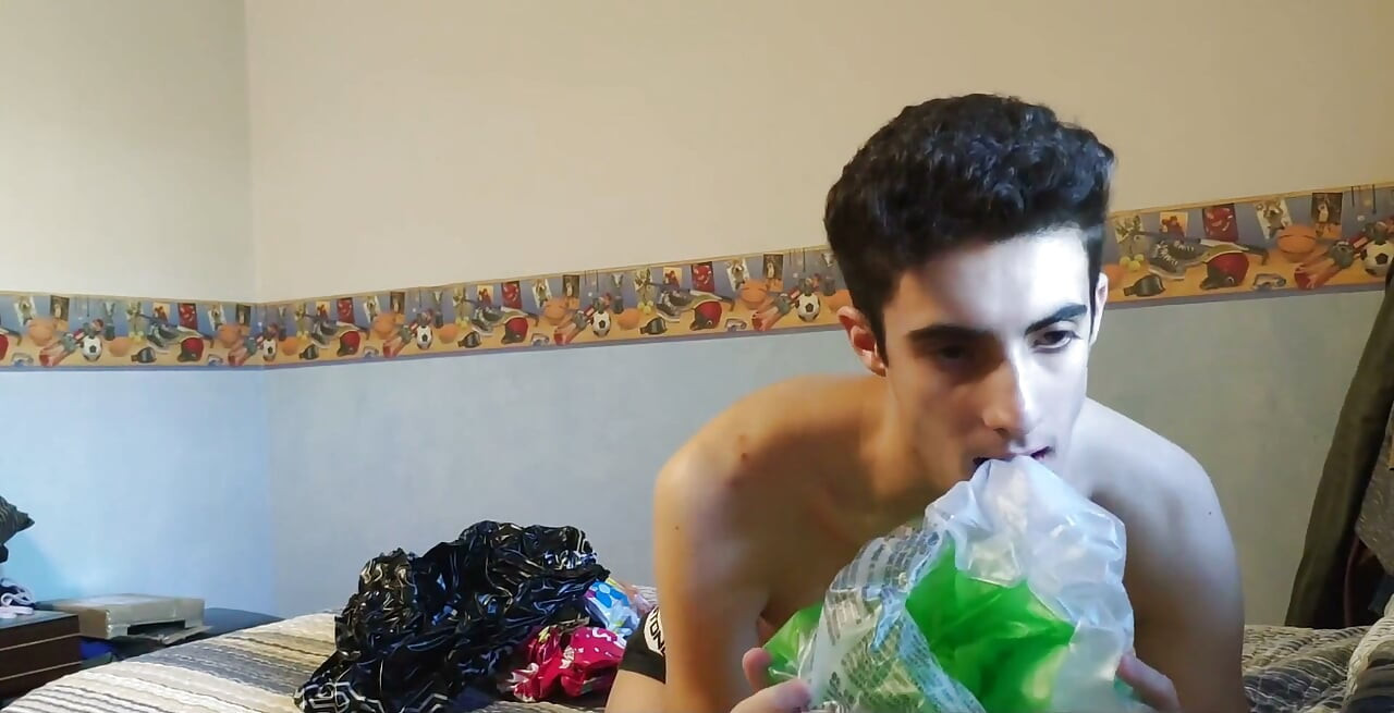 Blowing up, Playing and Jerking off with My Inflatable Swimring Collection
