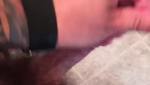 Hızlı mastürbasyon. döl yok