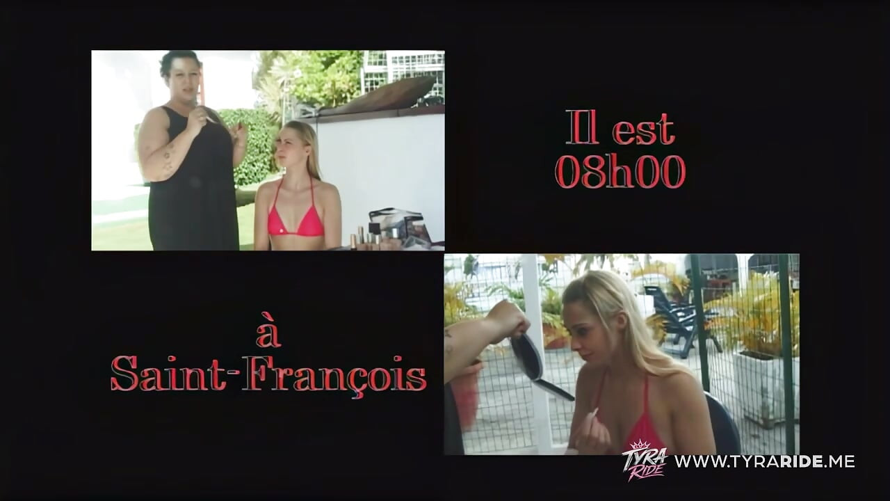 Blonde Gives Outdoor Blowjob on Cliff During Tropical Adult