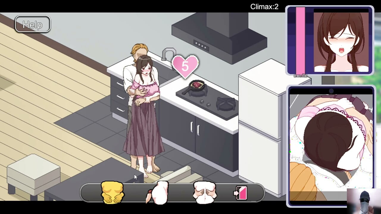 Ntraholic gameplay! Ep-1! A cute couple shifts in my rented apartment!
