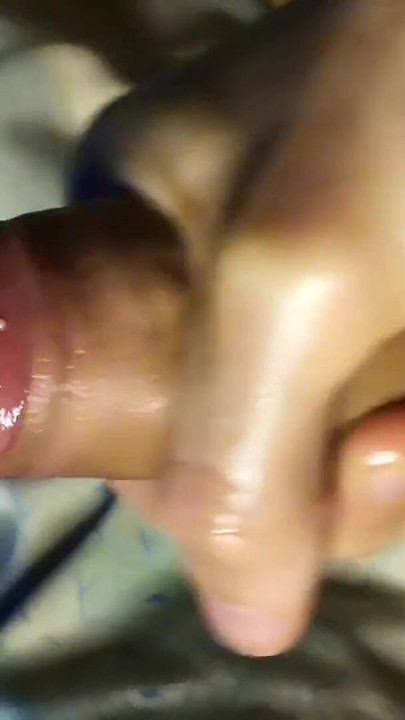 A close-up of a dick with oil and lots of lube! A full-screen dick! | Clip 1