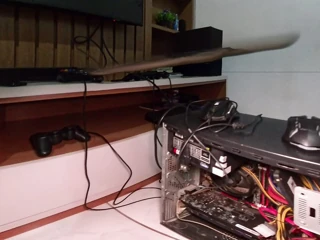 Wife seduces married technician while husband is away
