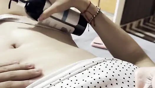 Real Sex with My Stepsister, She Fucks the Colombian Blonde Deliciously
