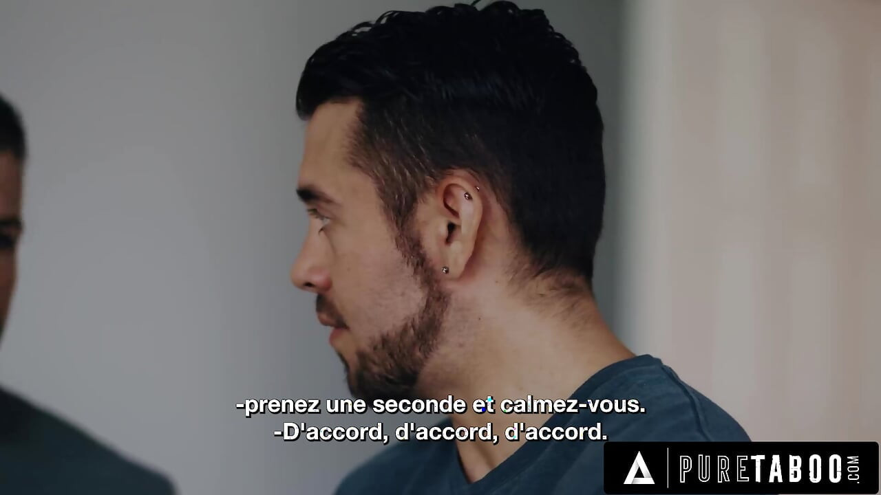 PURE TABOO Stepmom Sheena Ryder Surrenders To Stepson's DP Threesome Request - FRENCH SUBTITLES