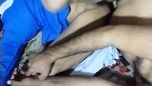 School girl fucked by class mate friend