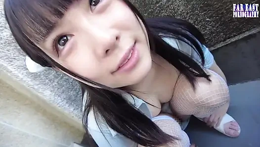 Doll Like Bliss with a Dark Haired Tease on a Playful Exposed Makeover Date Ep-1