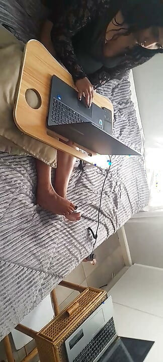 Quick break from work (different view with sound)