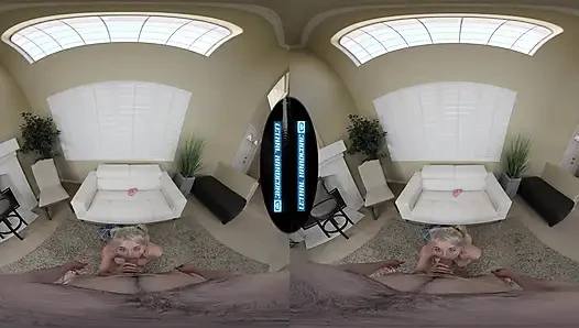 СМЕРТЕЛЬНЫЙ ХАРДКОРНЫЙ VR - симпатичная блондиночка из колледжа возвращается на неверного бойфренда с вашим членом
