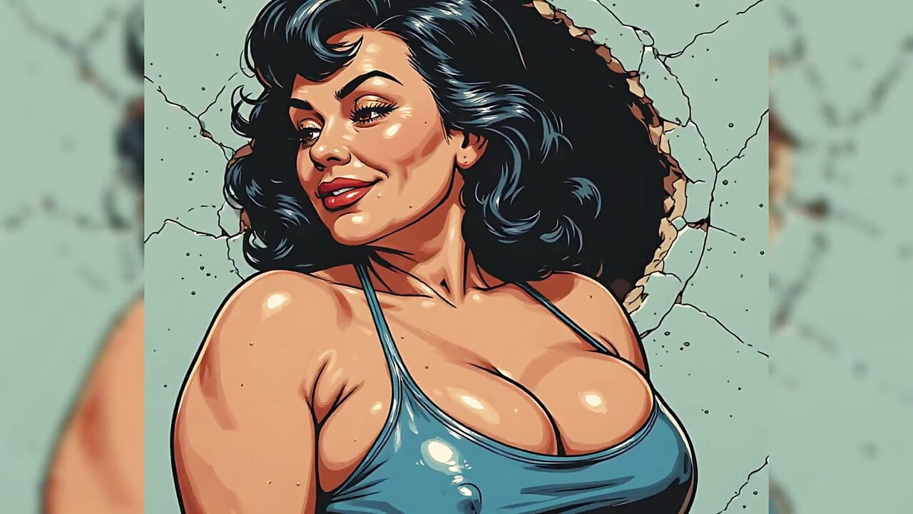 Curvilínea mulheres em maiô