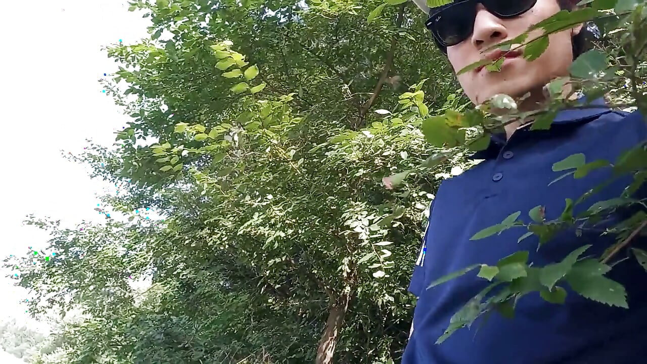 The Cute Guy Jon Arteen Pees Outdoors in This Compilation of His Hottest Peeing Moments