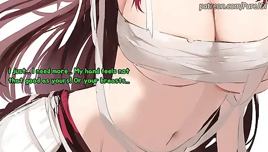 Get Erza Scarlet's paizuri as a reward for being her obedient boy (JOI)