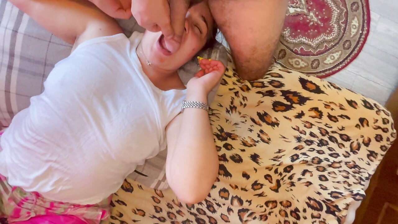 My stepdad fucked me hard in the throat