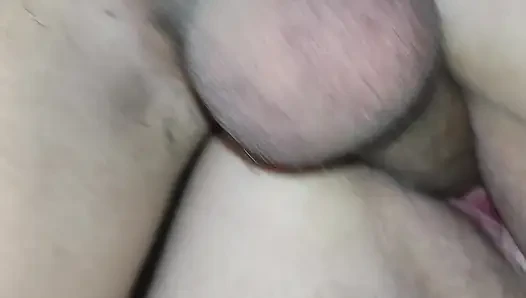 Took a lot of dick in the pussy until it was pink