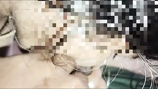 Desi wife blowjob & sucking my black cock