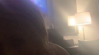 Blonde loves to suck black dick