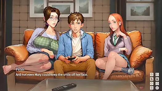 Taffy Tales: the Horny Mature MILF Got Caught Pounding Her Pussy on the Couch - Episode 19