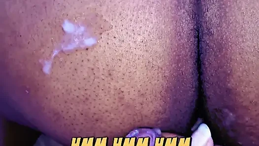 A NAUGHTY WIFE WITH HER PUSSY SMELLS OF CUM