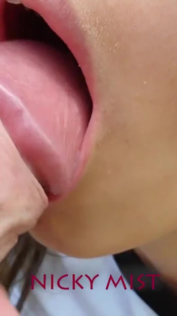 Jaw-dropping moment from "Cum in mouth of my stepsister in the woods"