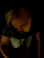Chic eating that cock